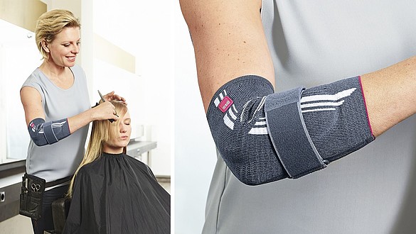 Suportes elásticos para o cotovelo da medi para o desporto e para o dia-a-dia Suportes elásticos para o cotovelo da medi para o desporto e para o dia-a-dia - Suportes elásticos para o cotovelo da medi para o desporto e para o dia-a-dia